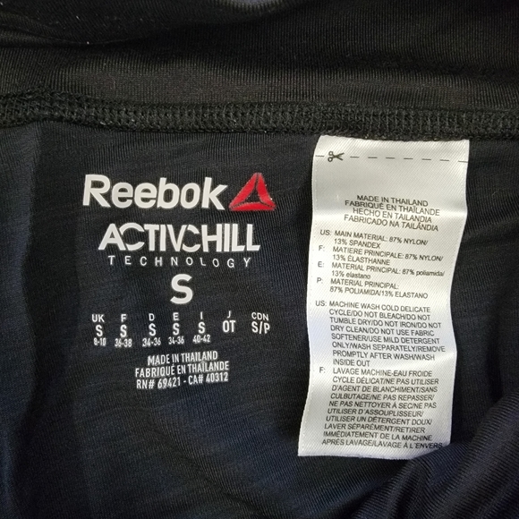 Reebok Reflective Running Tights - Size Small - Picture 9 of 9